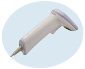 Opticon opl 7736 (OPL-7736) Pistol Grip Laser Barcode Scanner.