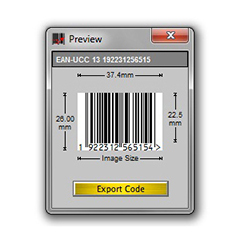 Barcode X Image Software